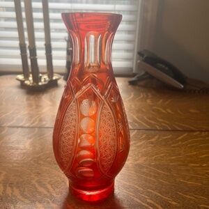 Bohemia Cut-to-Clear Vase